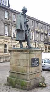 Sherlock Holmes statue, Picardy Place, Edinburgh