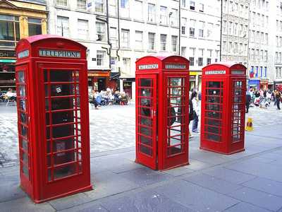 Telephone boxes
