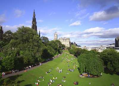 Princes Street Gardens, Edinburgh