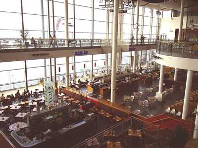 Ocean Terminal eating area