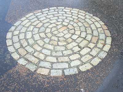 Site of the Girth Cross, the Canongate, Edinburgh