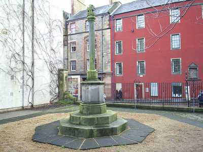 Original Cross of St John, Canongate Kirkyard, Edinburgh